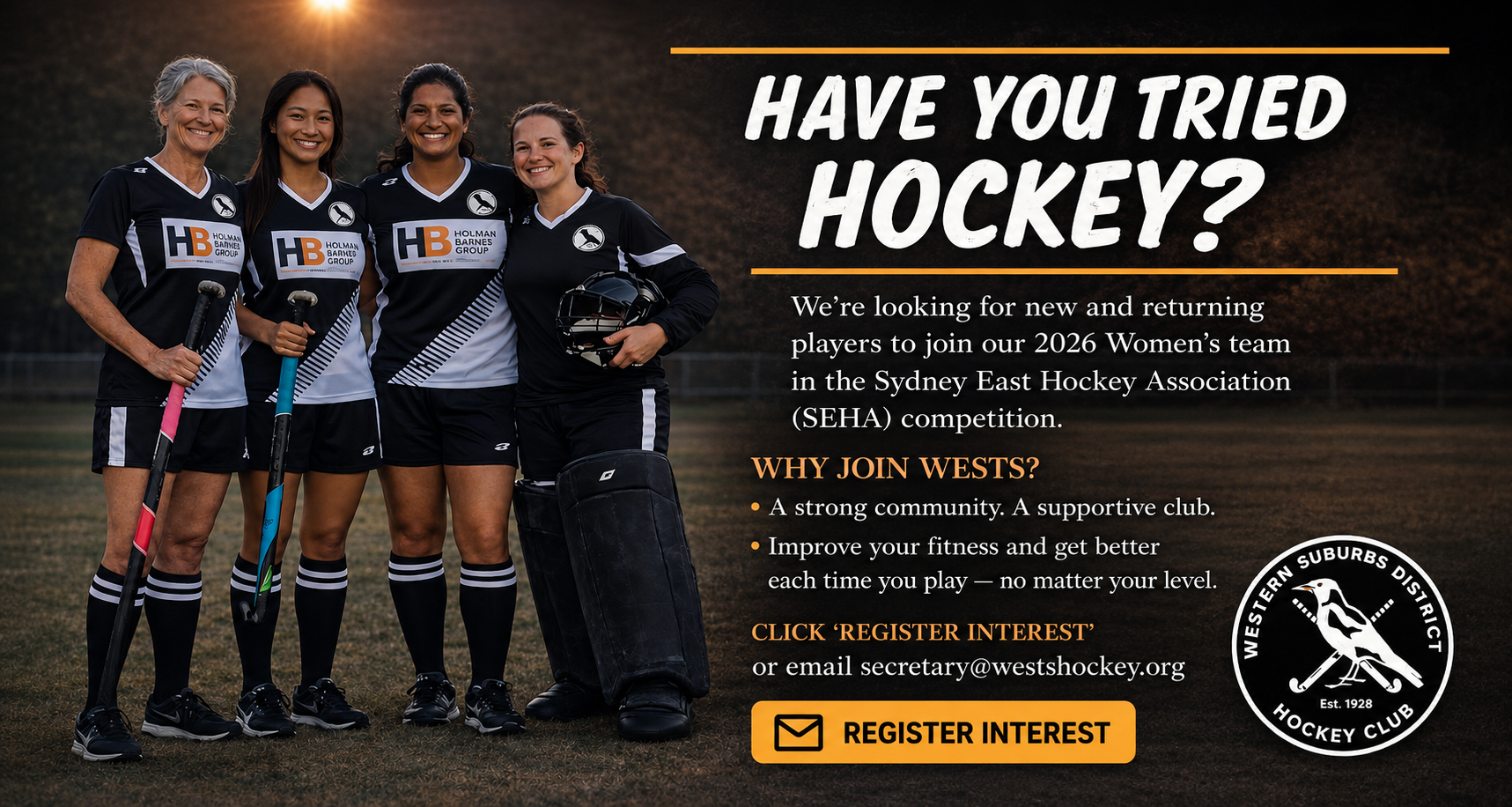 Have you tried hockey?
