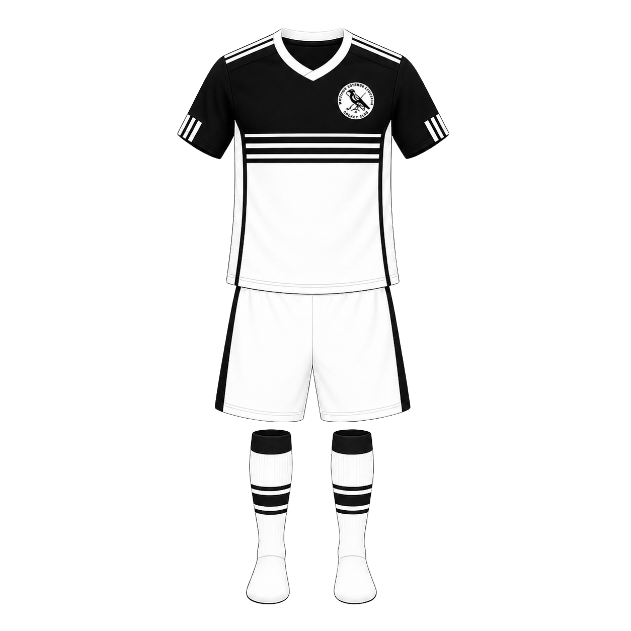 Men's White Strip
